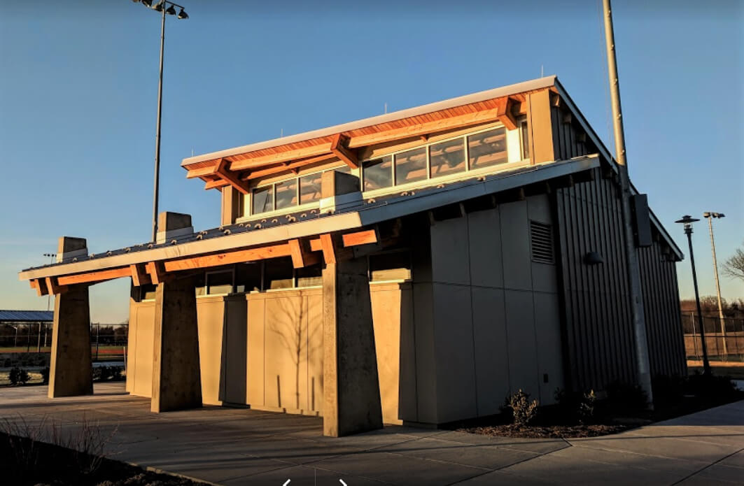 Blandair Regional Park restroom facility